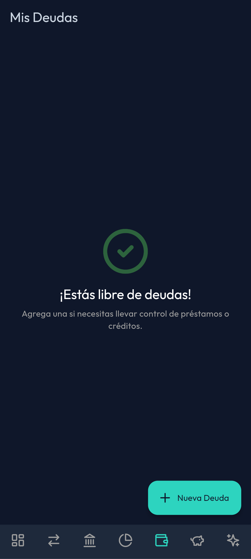 Plan Anti-Deudas: Control de pasivos, cuotas y plan de amortización progresiva